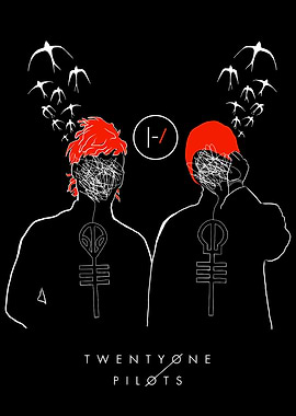 Twenty One Pilots Minimalist Art