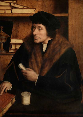 Portrait of a Man in a Fur-Trimmed Robe