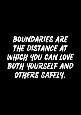 Love with boundaries