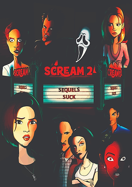 Scream 2 Characters and Ghostface