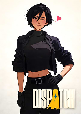Dispatch Invisigal Fanart