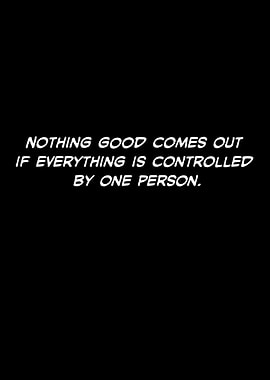 Inspirational Quote on Black Background