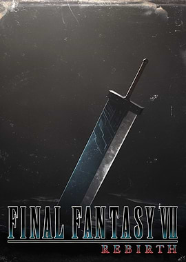 Final Fantasy VII Rebirth Buster Sword Poster