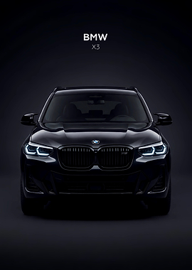 Black BMW X3