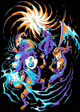 Fantasy Characters in Action