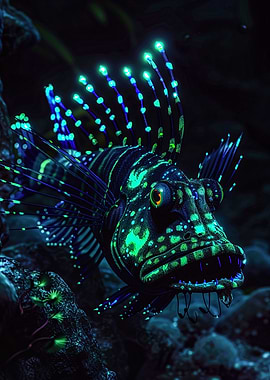 Bioluminescent Lionfish