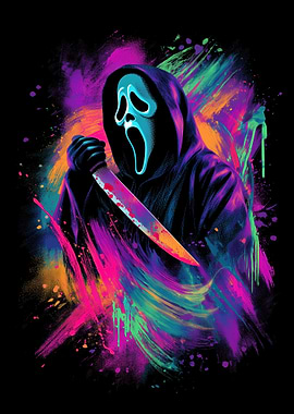Scream Ghostface with Knife