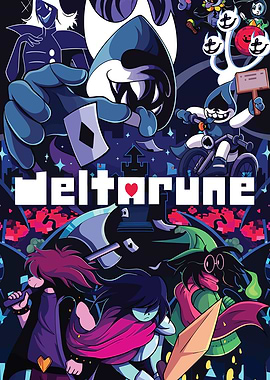 Deltarune Game Poster