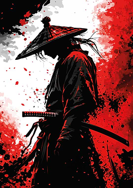 Calm Samurai Warrior