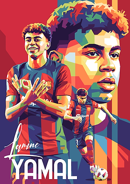 Lamine Yamal Wpap art