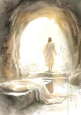 Jesus Rises from the Tomb
