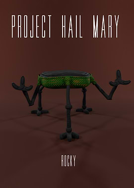 Project Hail Mary Rocky Character Art
