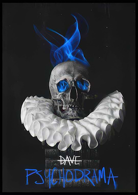 Dave Psychodrama Skull Art