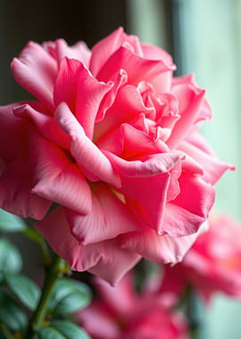 Close-up of a Pink Rose