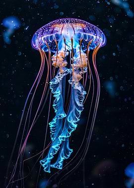 Bioluminescent Jellyfish