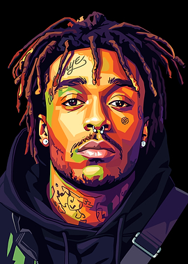 Lil Uzi Vert Pop Art Portrait