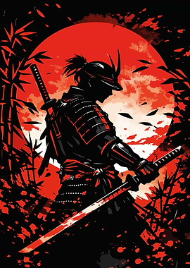 Samurai Warrior Blood