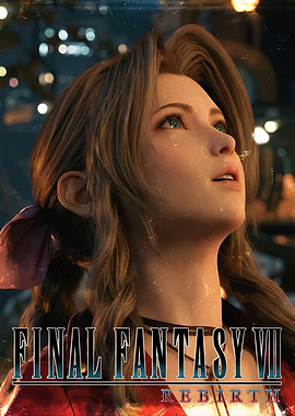 Final Fantasy VII Rebirth Aerith Poster