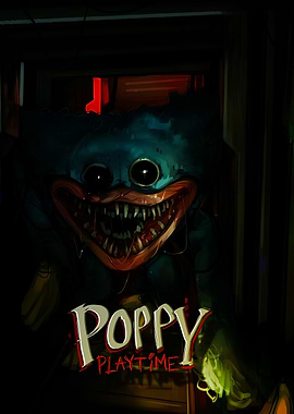 Poppy Playtime Huggy Wuggy Poster