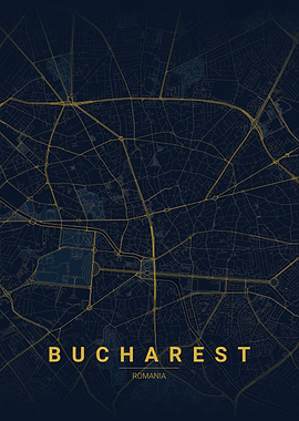 Bucharest City Map