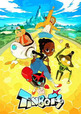 Tinpo and Friends on the Yellow Brick Road