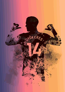 Victor Gyokeres Silhouette