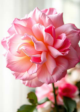 Close-up of a Pink Rose