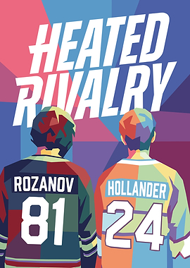 Heated Rivalry Hockey Art