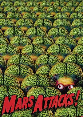 Mars Attacks Movie Poster