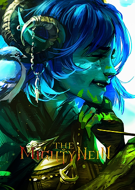 Jester Lavorre with a Blue Jay