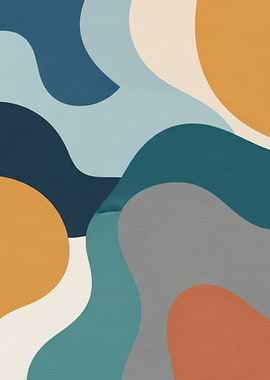 Abstract Organic Shapes