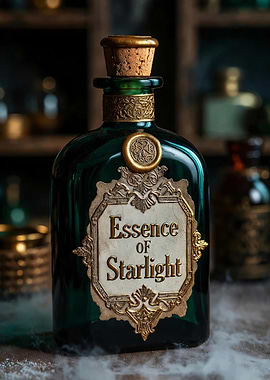 Essence of Starlight Potion Bottle