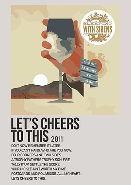 Sleeping With Sirens Let's Cheers To This Album Art