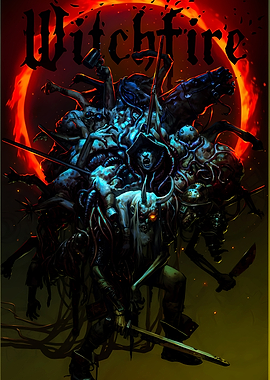 Witchfire Horror Monster Art