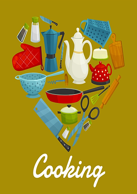 Heart Of Cooking Utensils