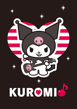 Kuromi Playing Guitar