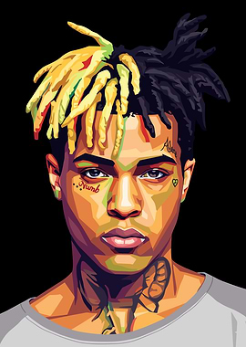 XXXTentacion Pop Art Portrait