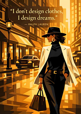 Fashionable woman walking in a city