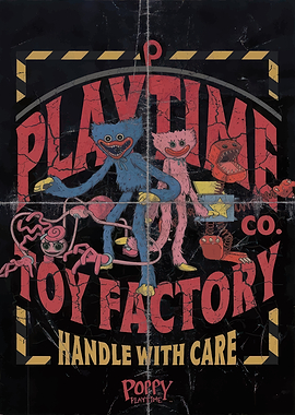 Poppy Playtime Toy Factory Poster