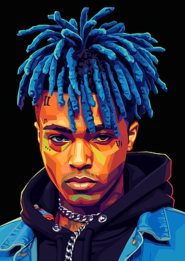 XXXTentacion Pop Art Portrait