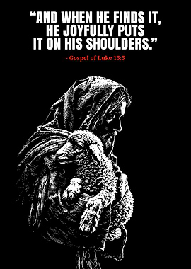 Jesus Carrying a Lamb