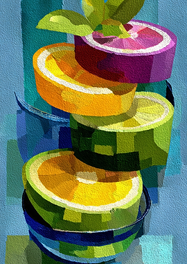 Stack of Citrus Slices