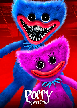 Poppy Playtime Huggy Wuggy and Kissy Missy