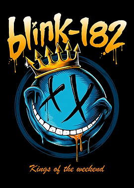 Blink-182 Kings of the Weekend Smiley