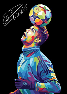 Cristiano Ronaldo Pop Art potrait