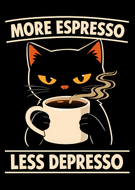 Black Cat with Espresso
