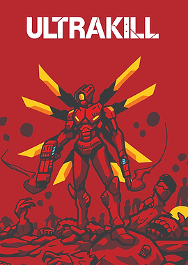 Ultrakill Game Poster