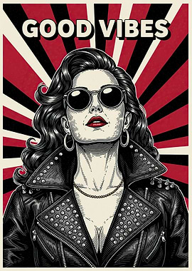 Good Vibes Rocker Woman