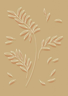 Minimalist Botanical Illustration