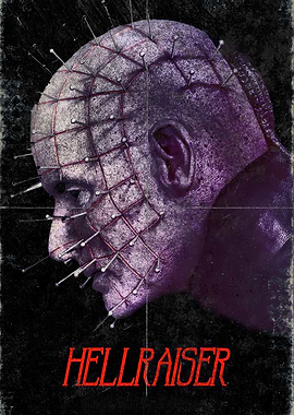 Hellraiser Pinhead Movie Poster